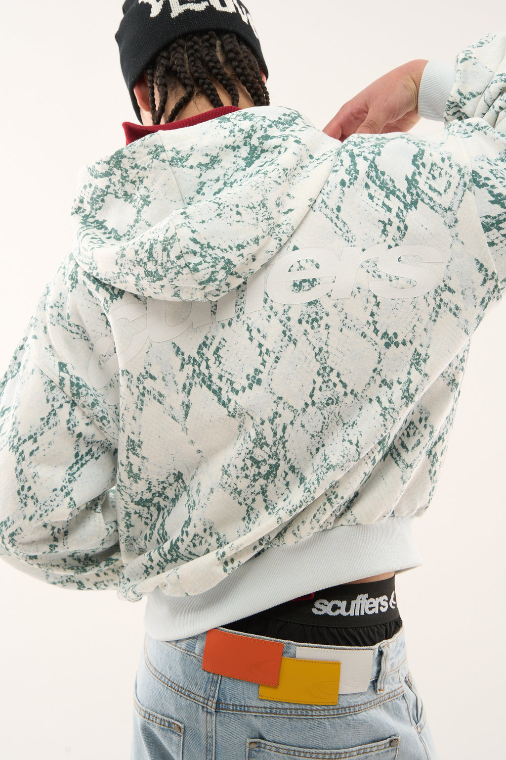 SCFF Blue Snake Zipper