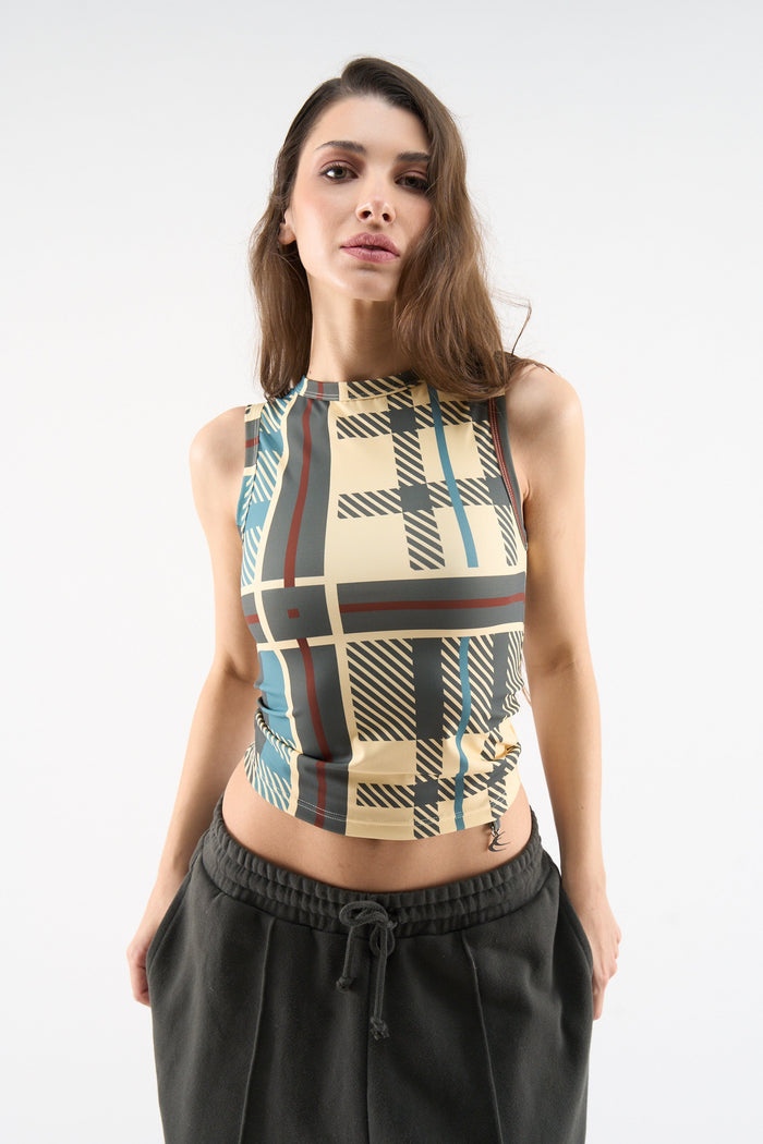 Alia Ecru Top