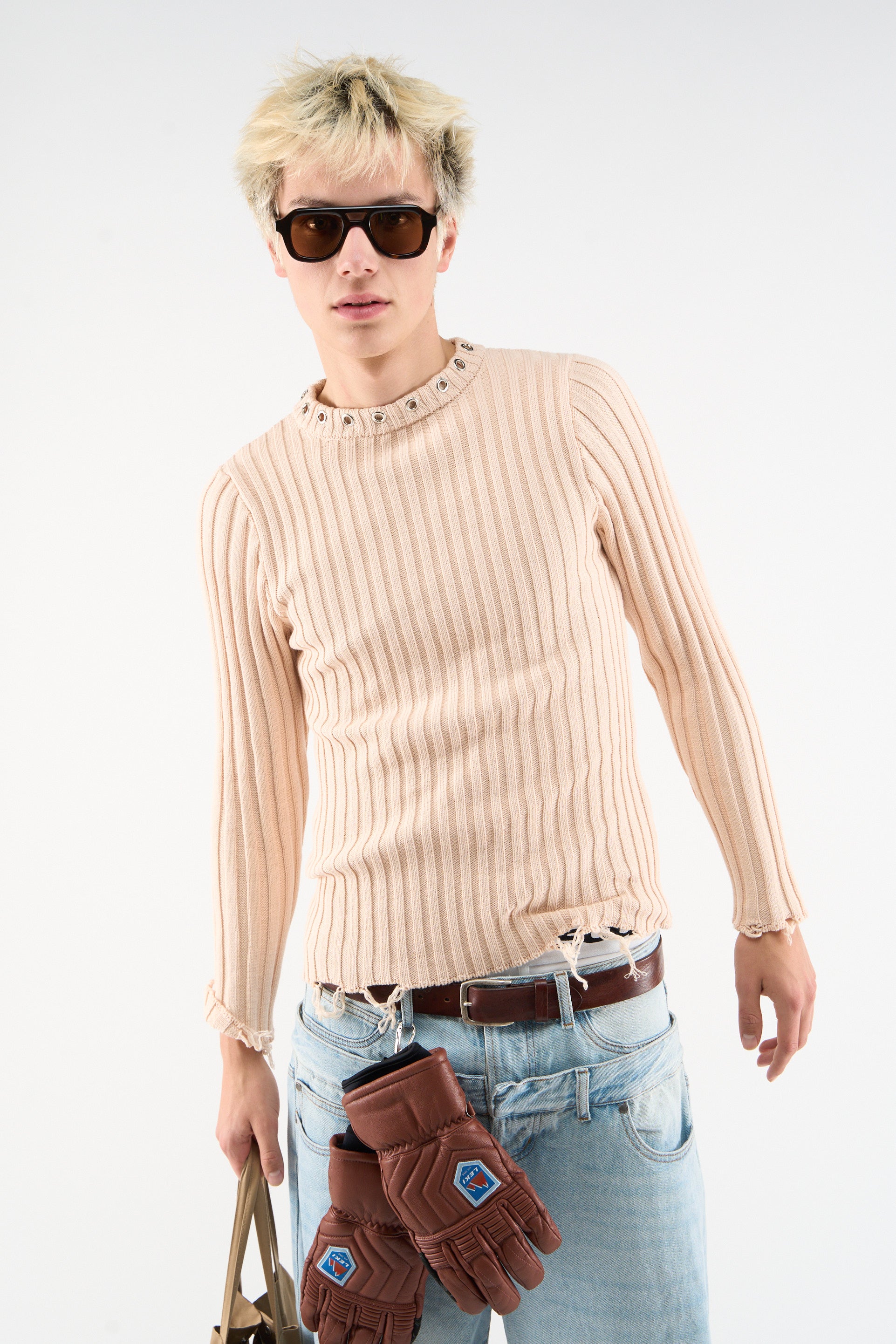 Paris Ecru Knit