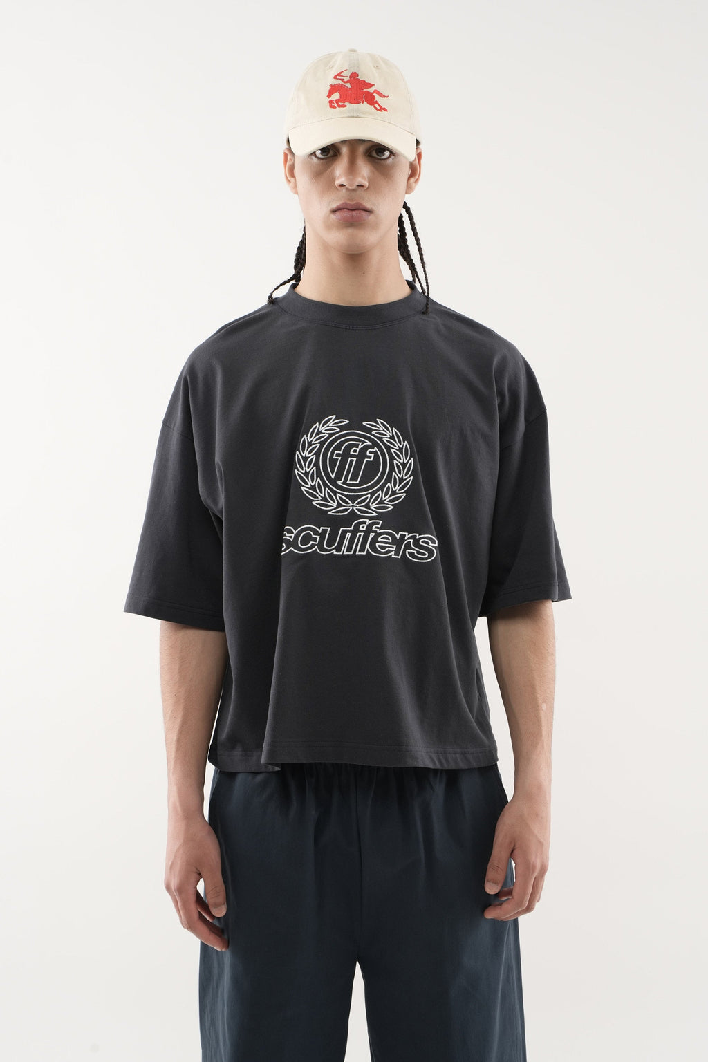 Jersey Navy T-Shirt