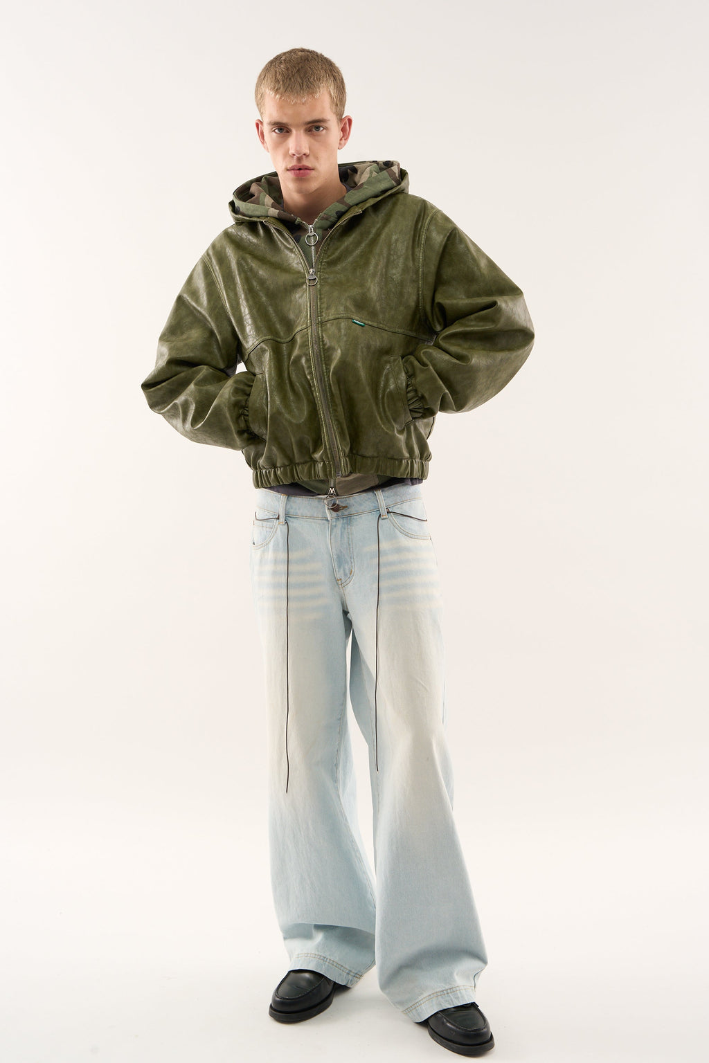 Green Work Jacket