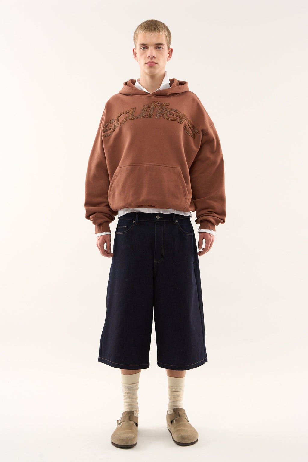 Animal Brown Hoodie