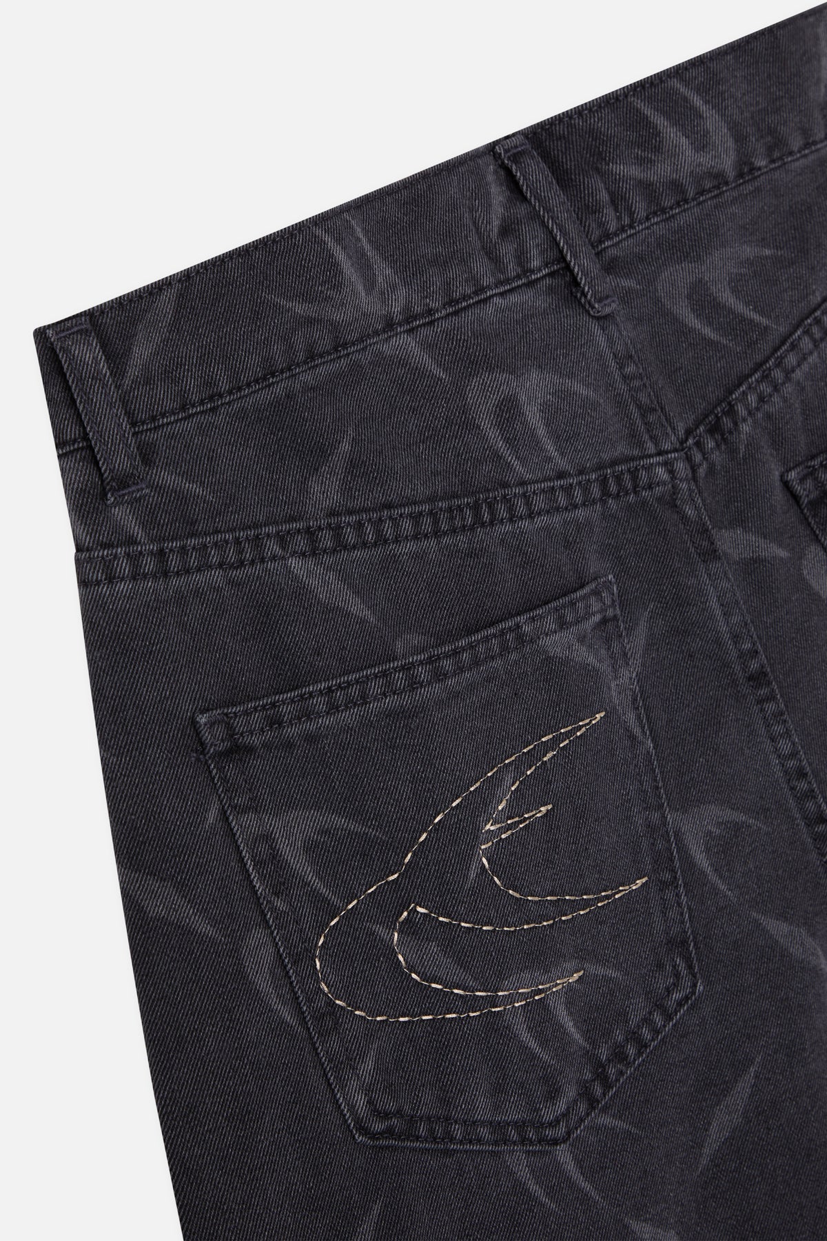 Silver Dark Jorts