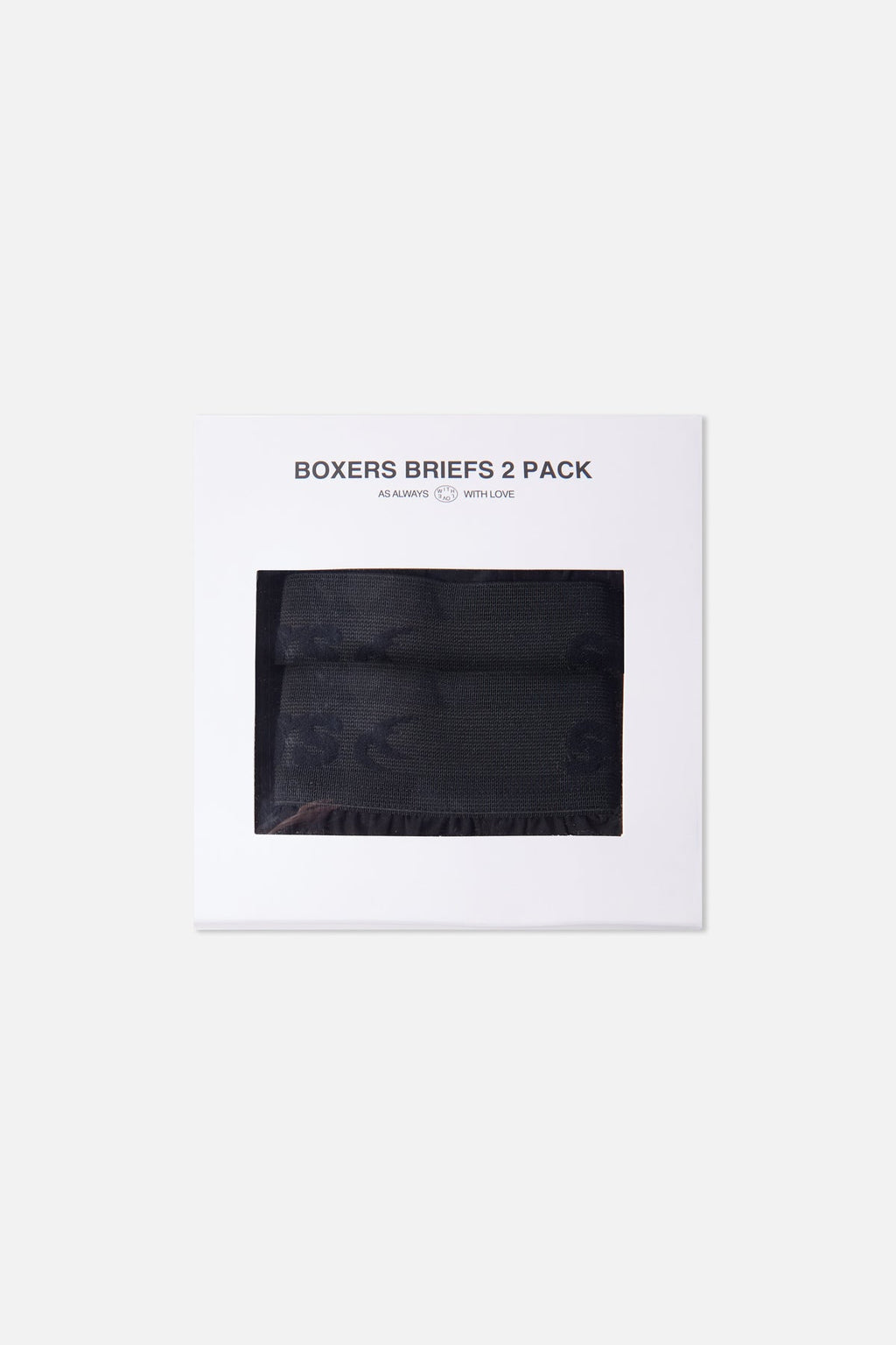 Total Black Boxer Pack
