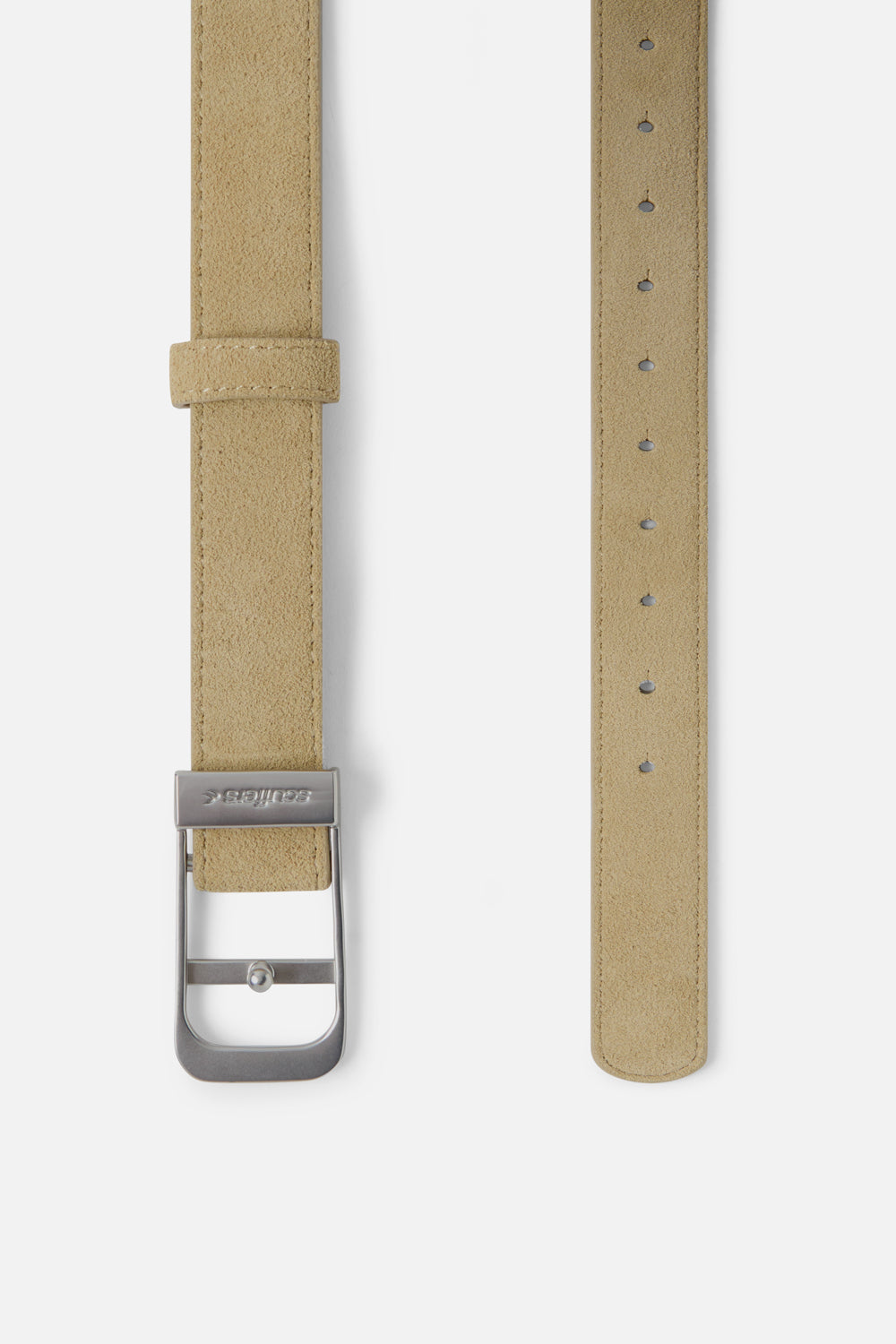 Suede Ecru Belt