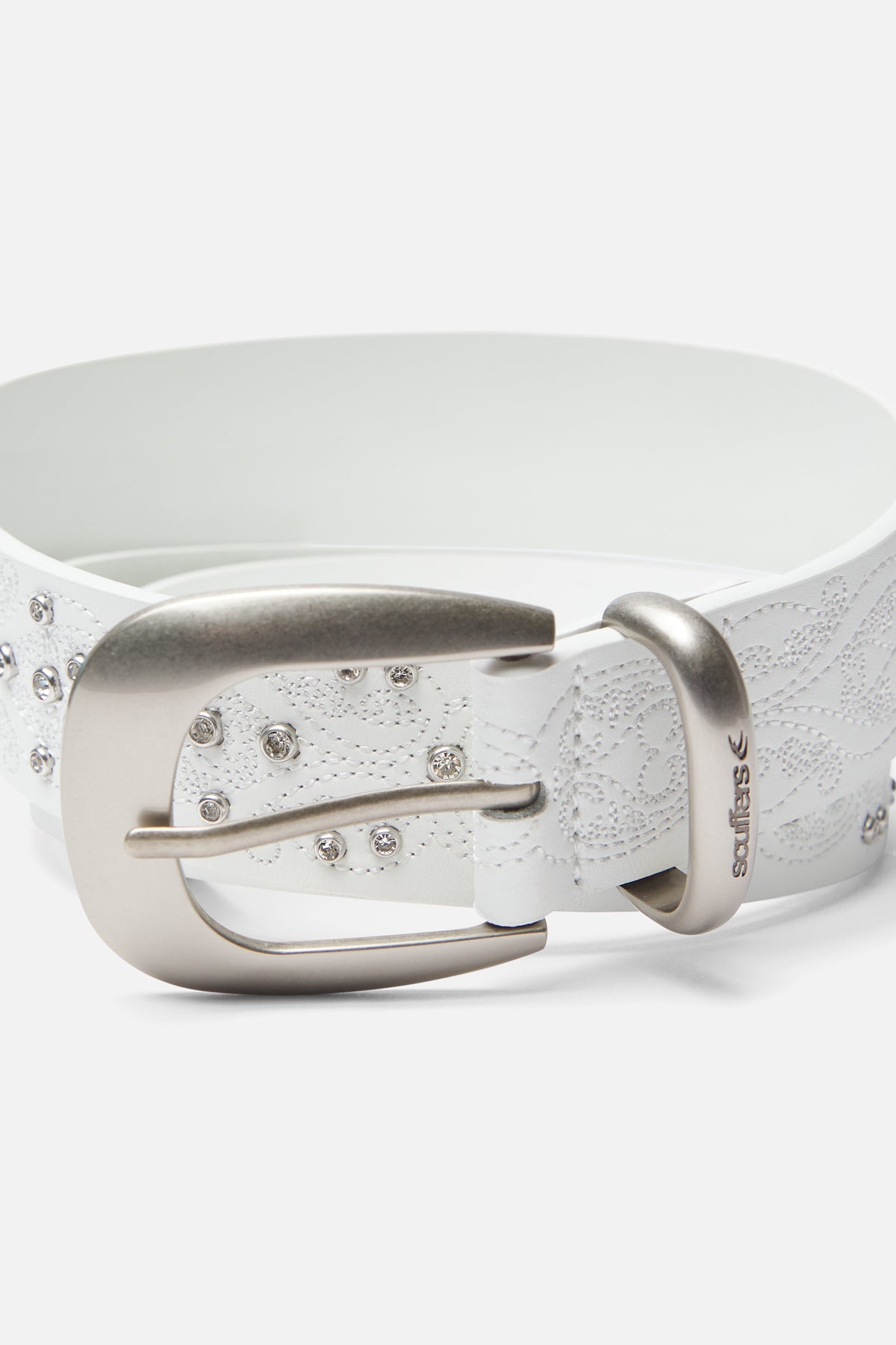 Shinning Light Grey Belt