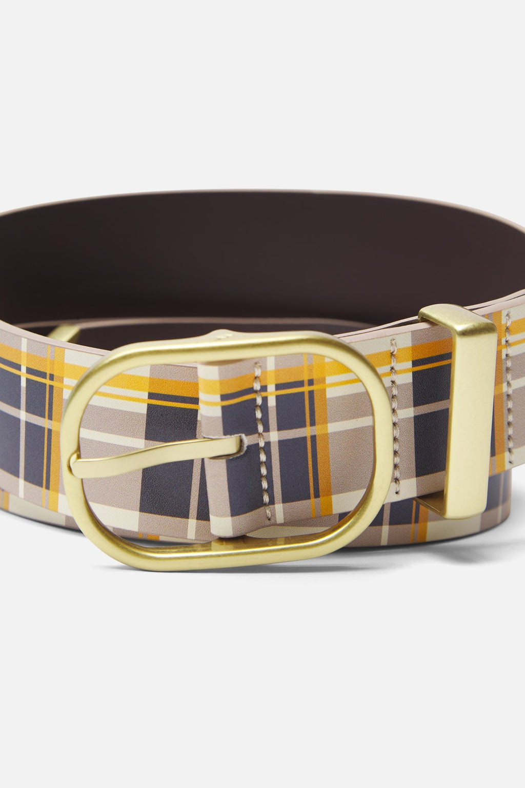 Checkered Brown Belt