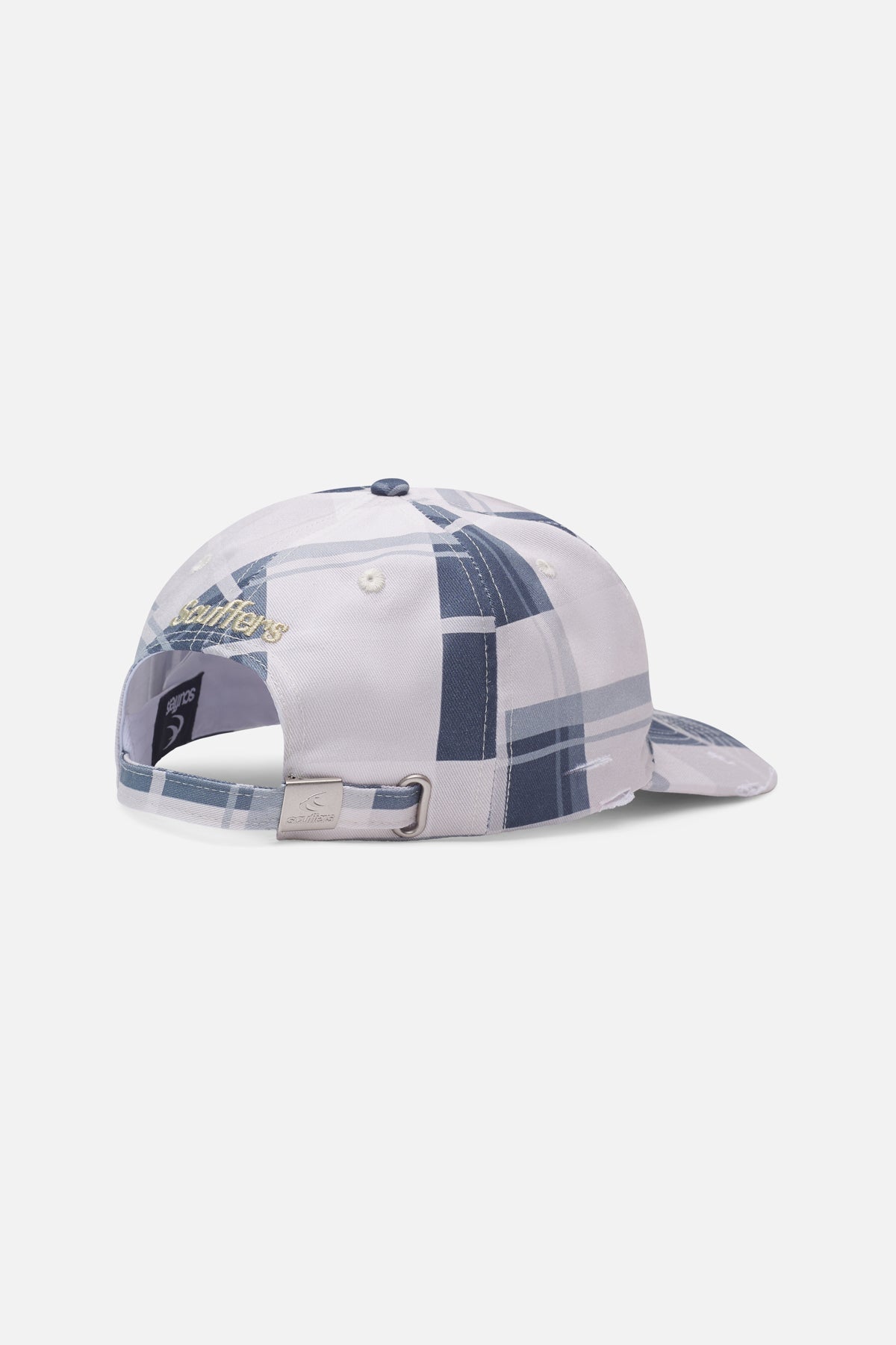 Checks Blue Cap