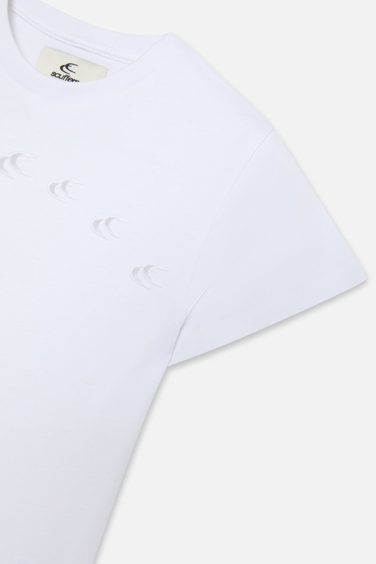 Hole White T-Shirt