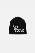 With Love Black Beanie