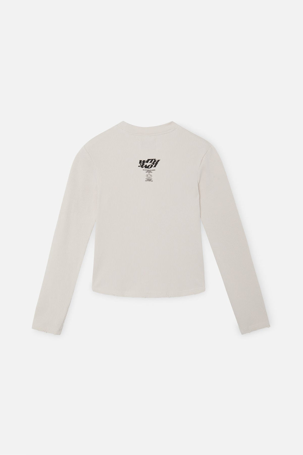 Lazy Ecru Longsleeve