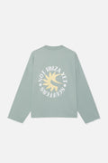 Not Ibiza Again Light Green Sweatshirt