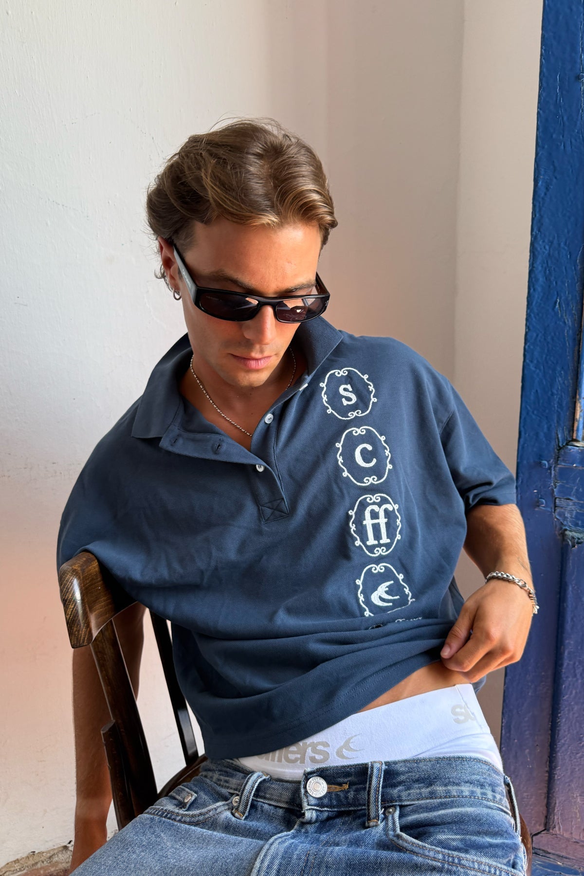 Barcelona Navy Polo