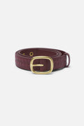 Country Burgundy Belt