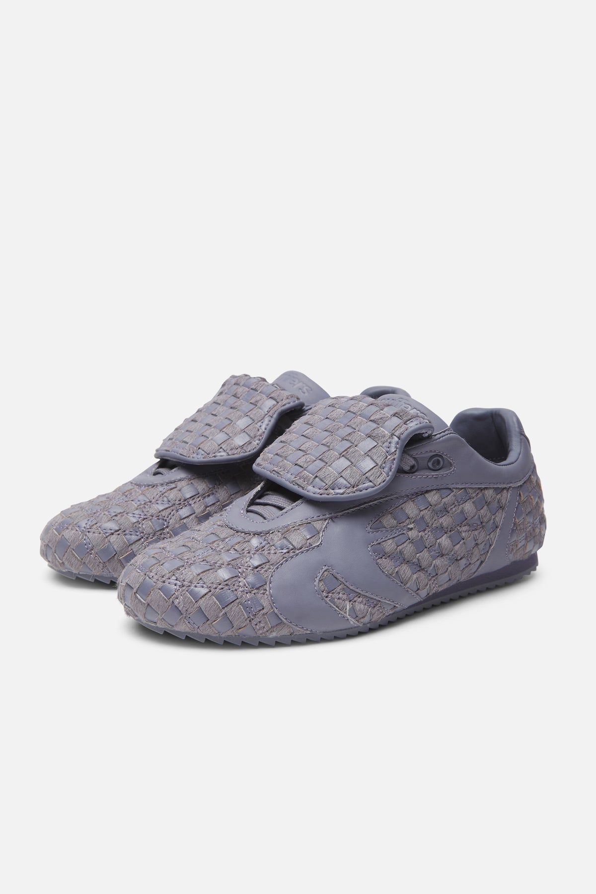 Iconic Braided Purple Sneaker