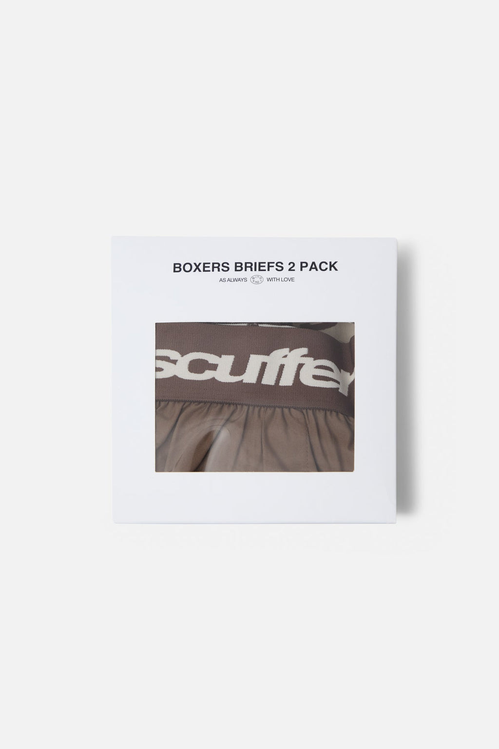 Bandit Ecru & Brown Underwear Pack