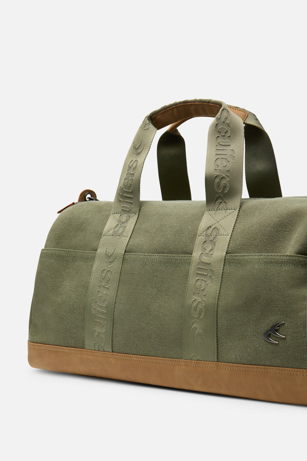 Canvas Green Duffle Bag