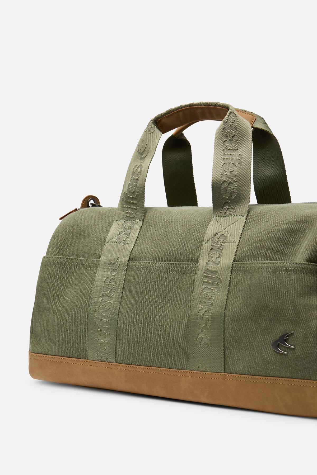 Canvas Green Duffle Bag