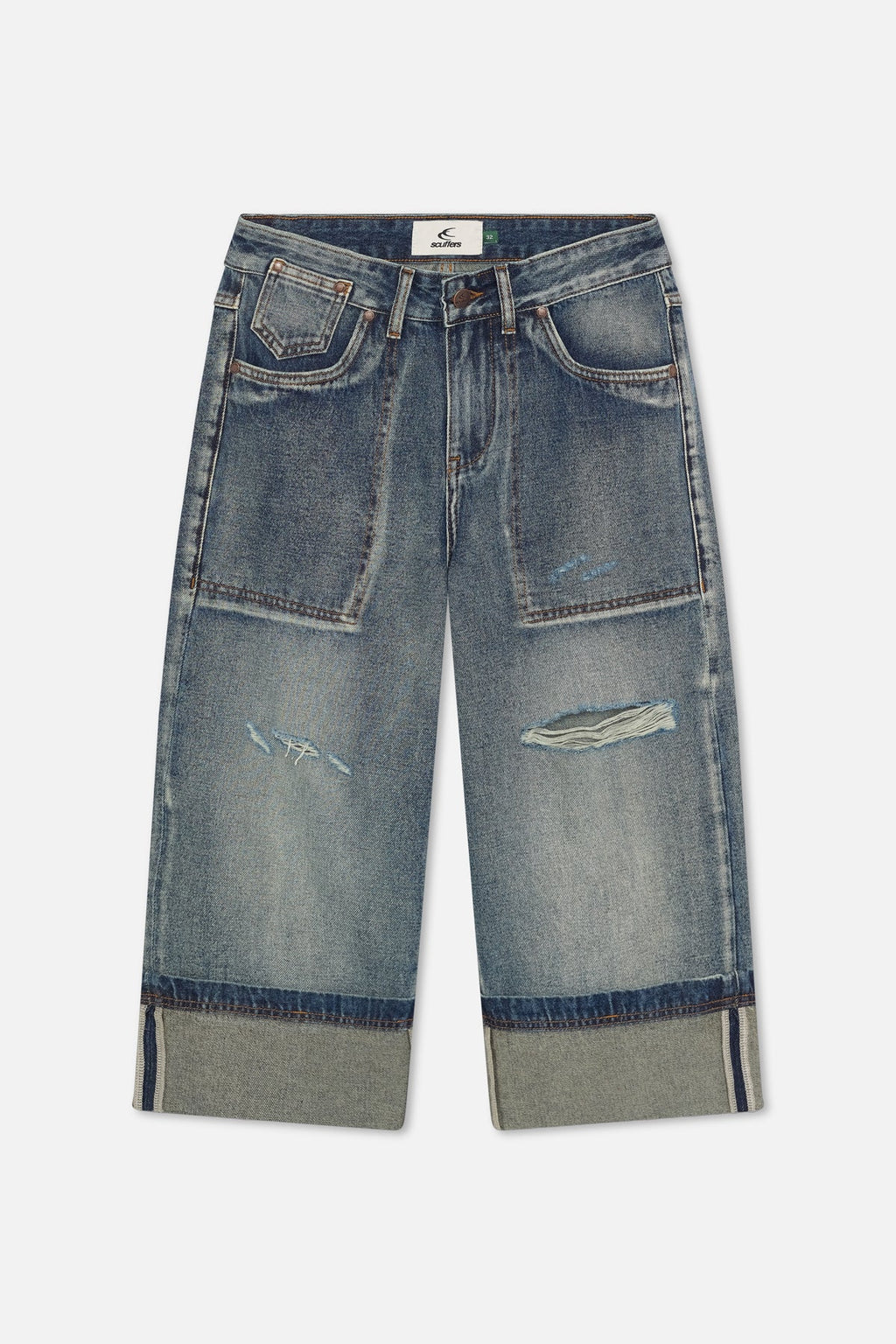 Capri Blue Pants