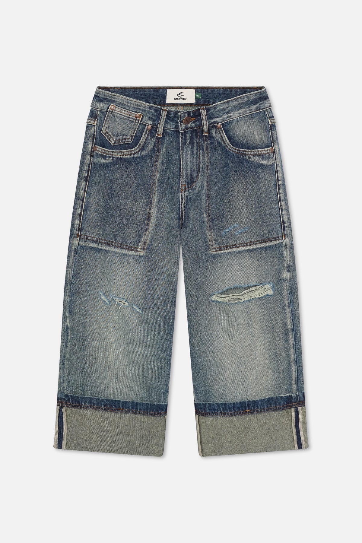 Capri Blue Pants