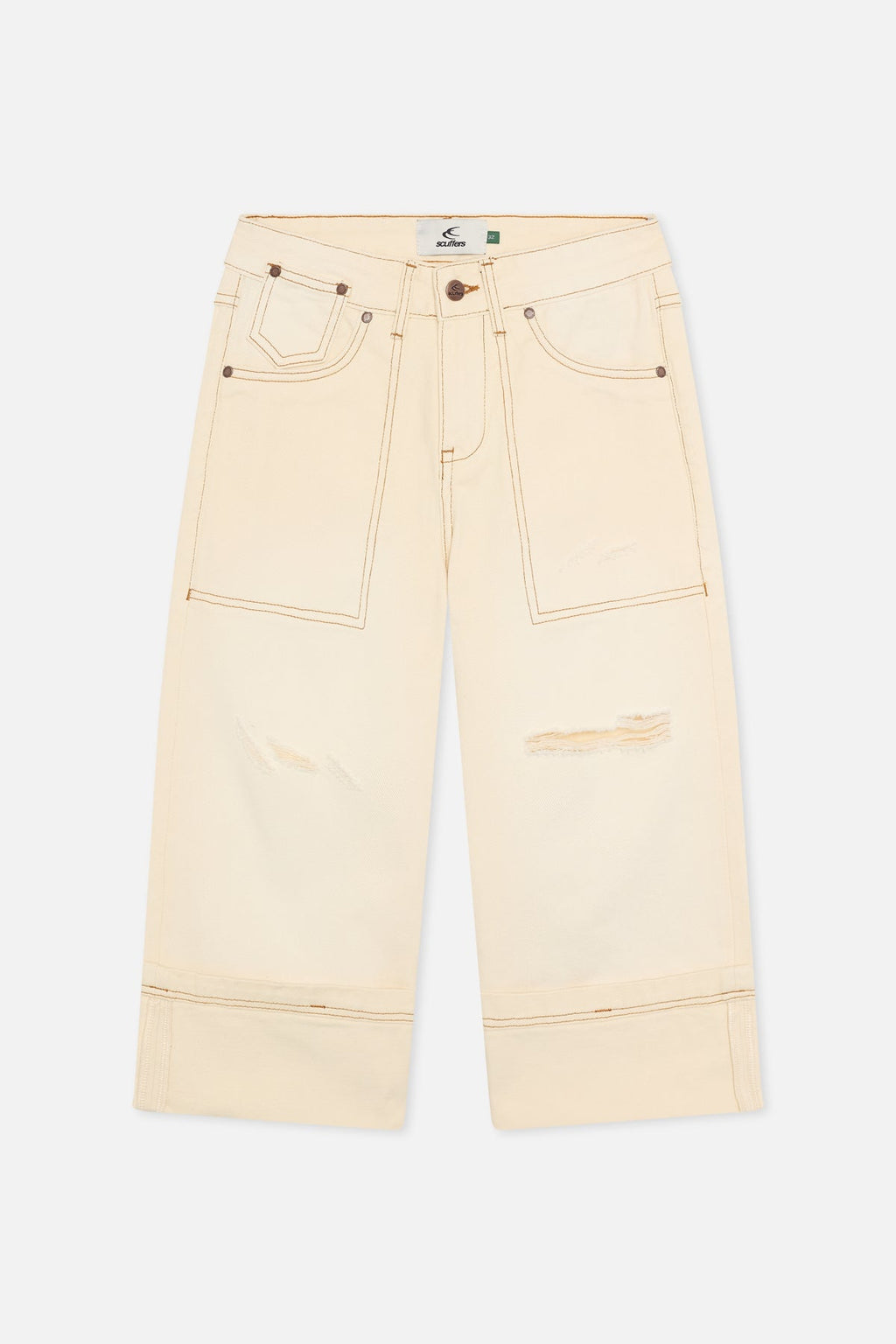 Capri Ecru Pants