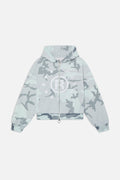 Confused Grey Camo Zipper