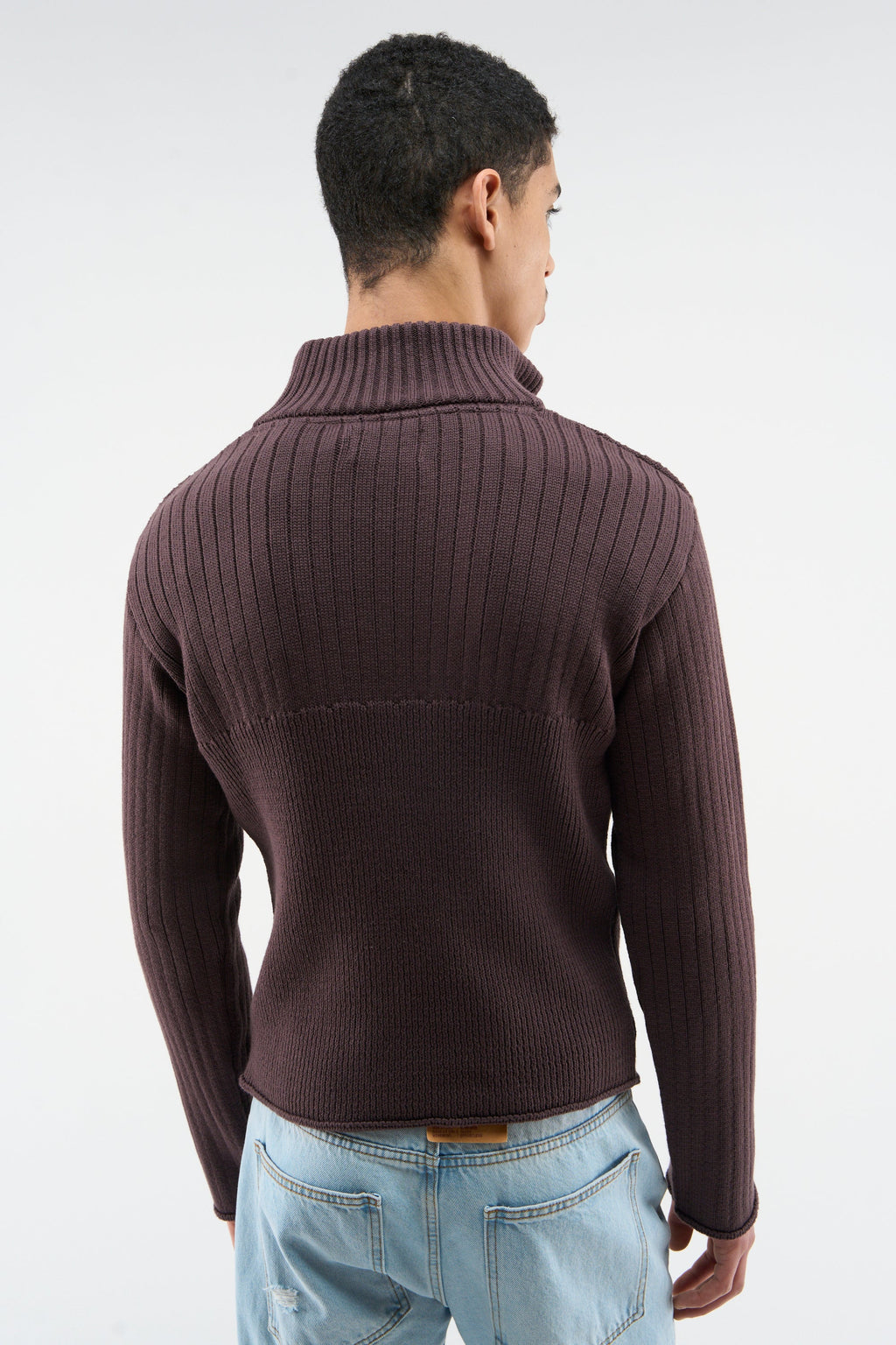 Date Burgundy Knit