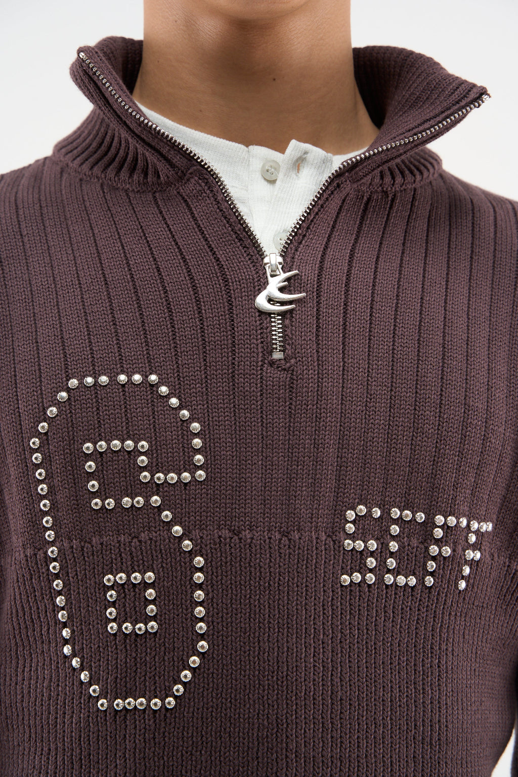 Date Burgundy Knit