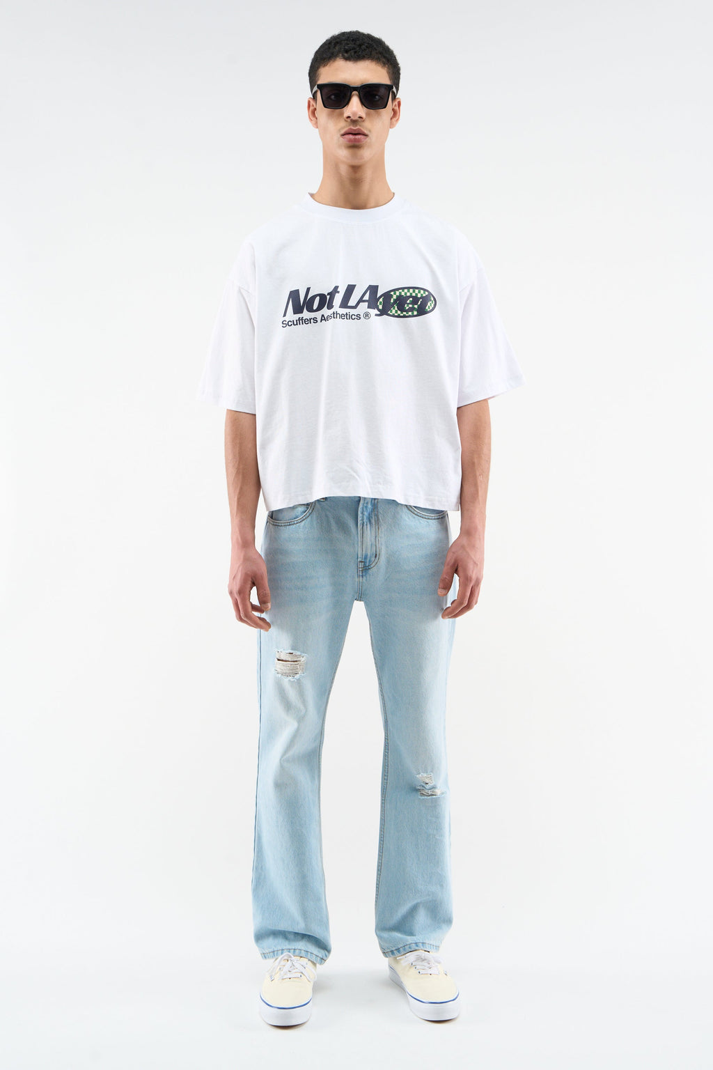 Not LA Yet White T-Shirt