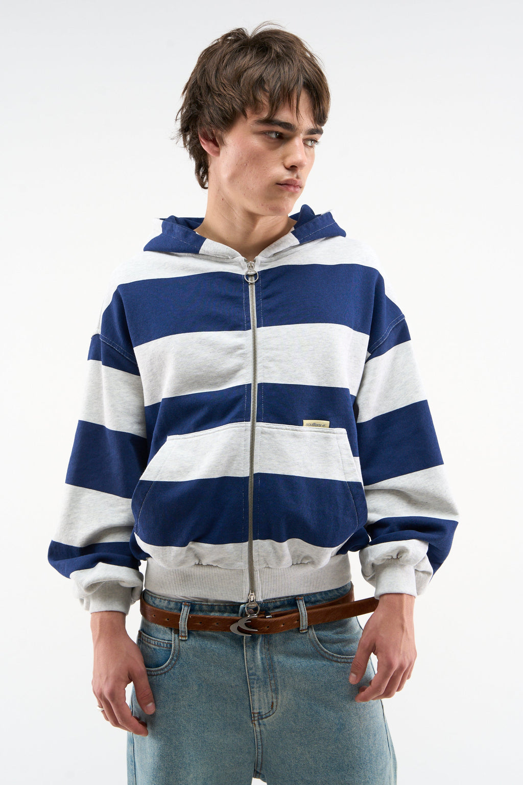 Club Navy Zipper