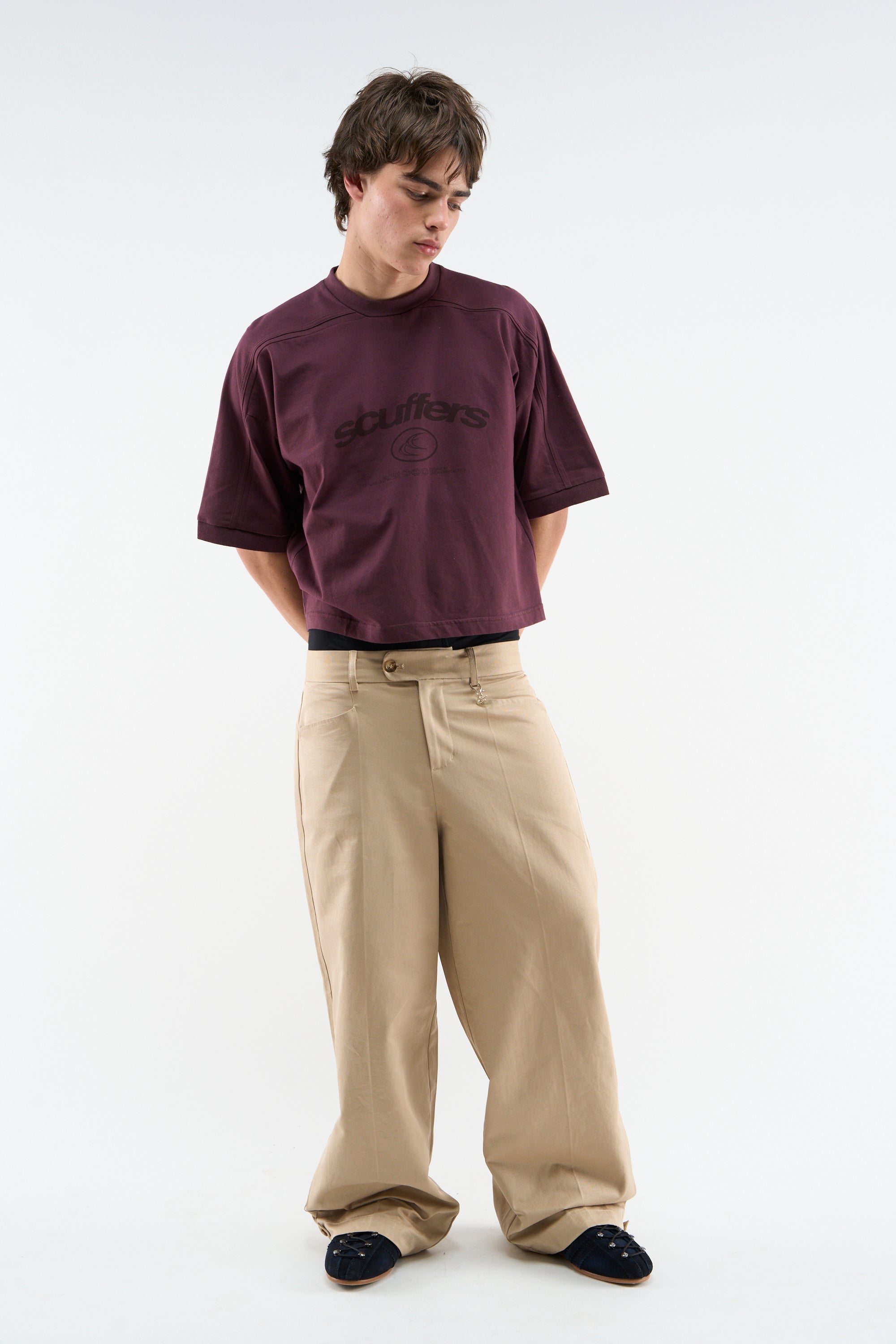 Effortless Total Burgundy T-Shirt