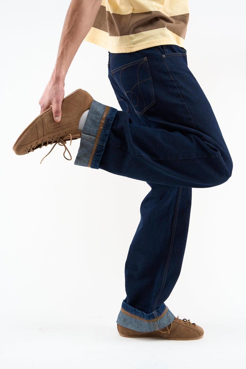 Iconic Suede Brown Shoes