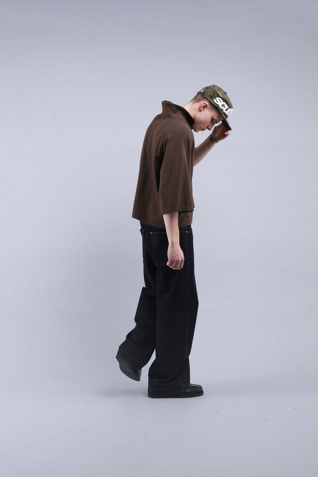 Tropical Brown Polo