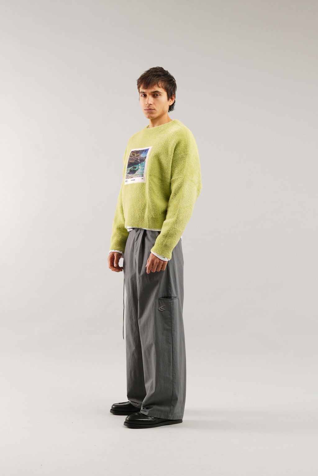Oil #1 Green Knit
