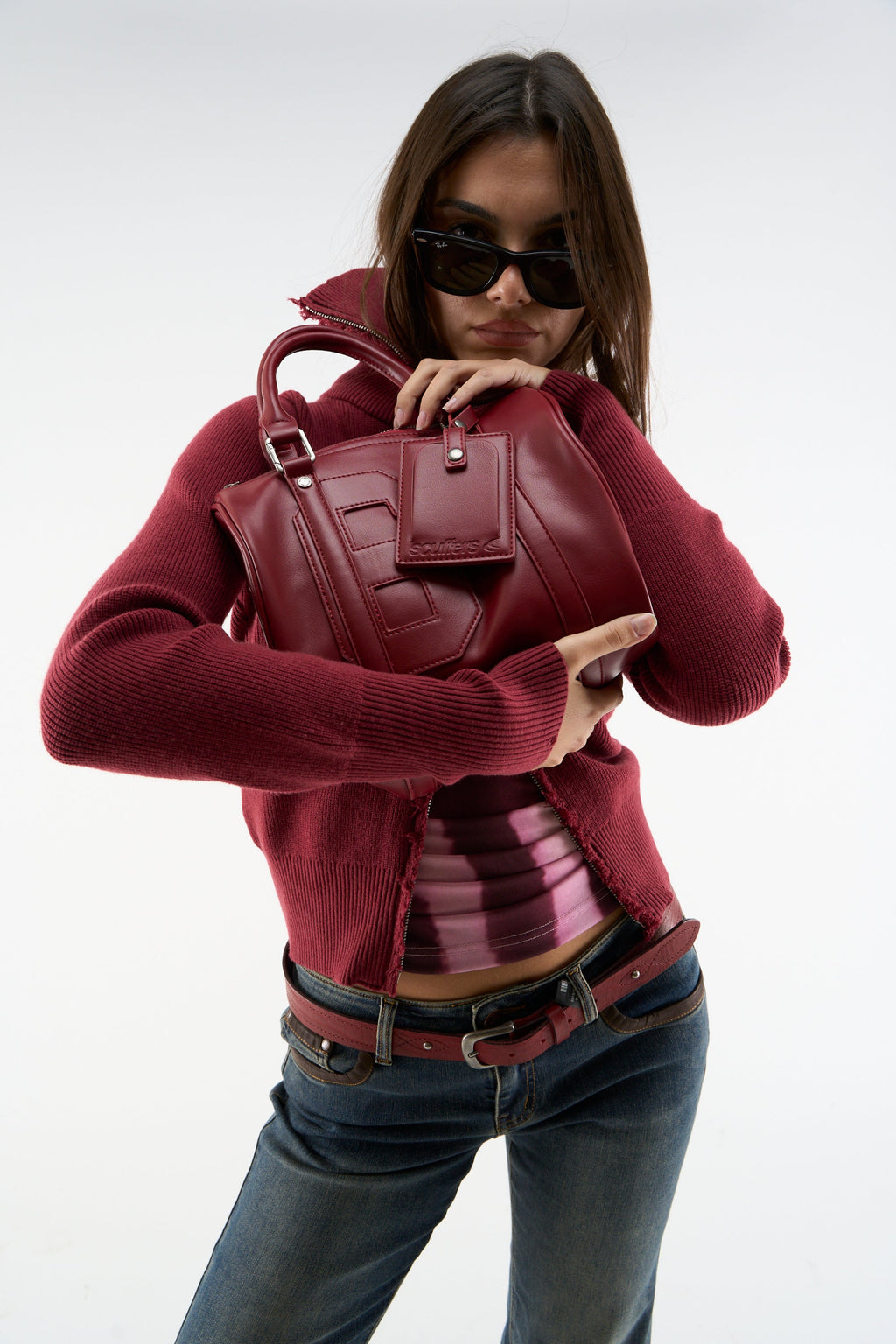 All In Red Mini Duffle Bag