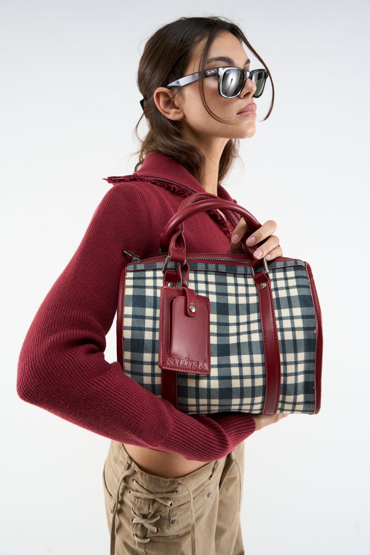 All In Red Mini Duffle Bag