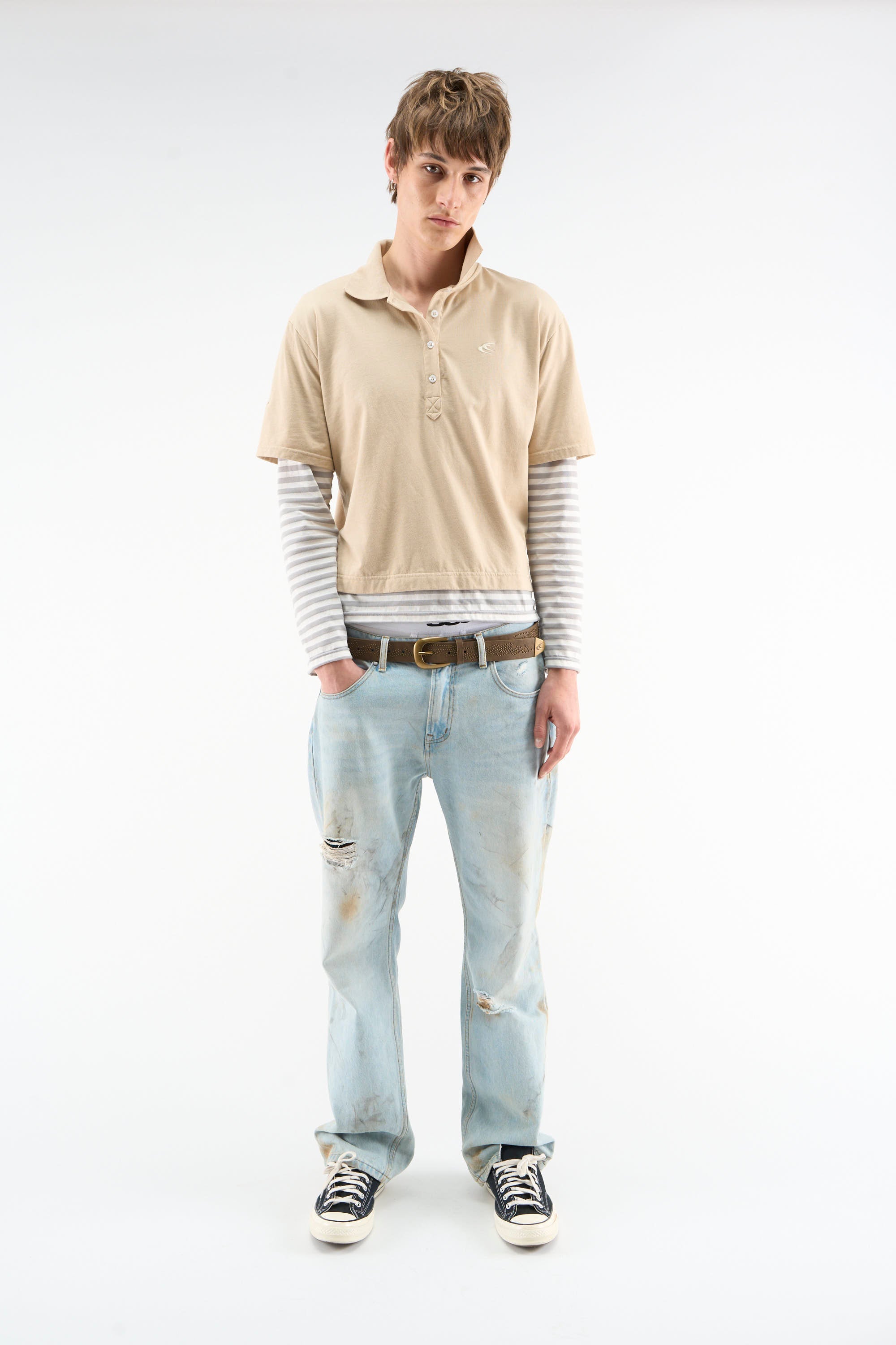 Somewhere Yellow Polo