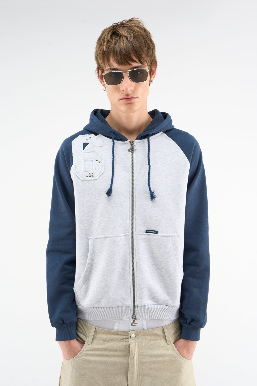 Inside Navy Zipper