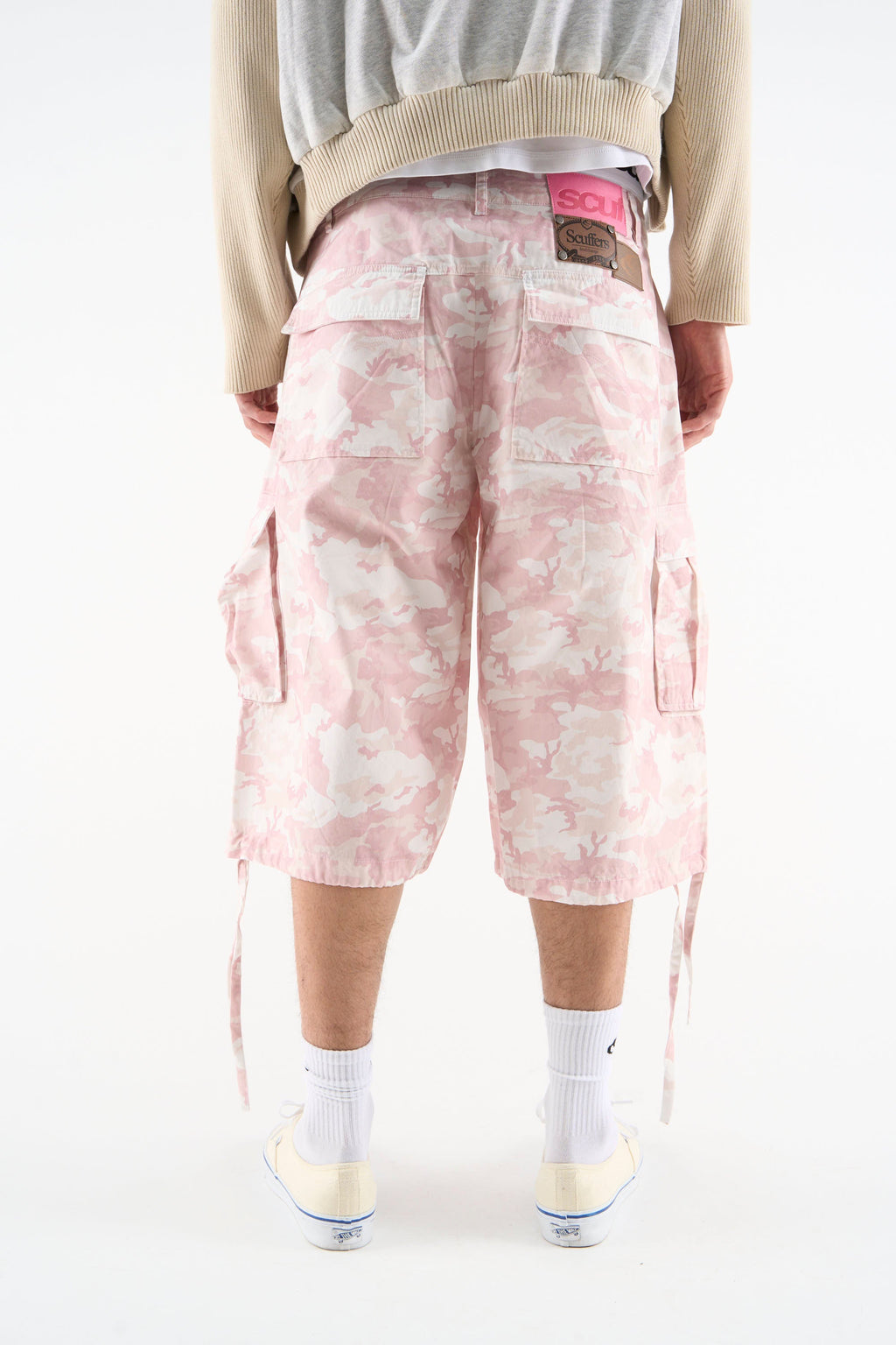 Funk Pink Camo Jorts