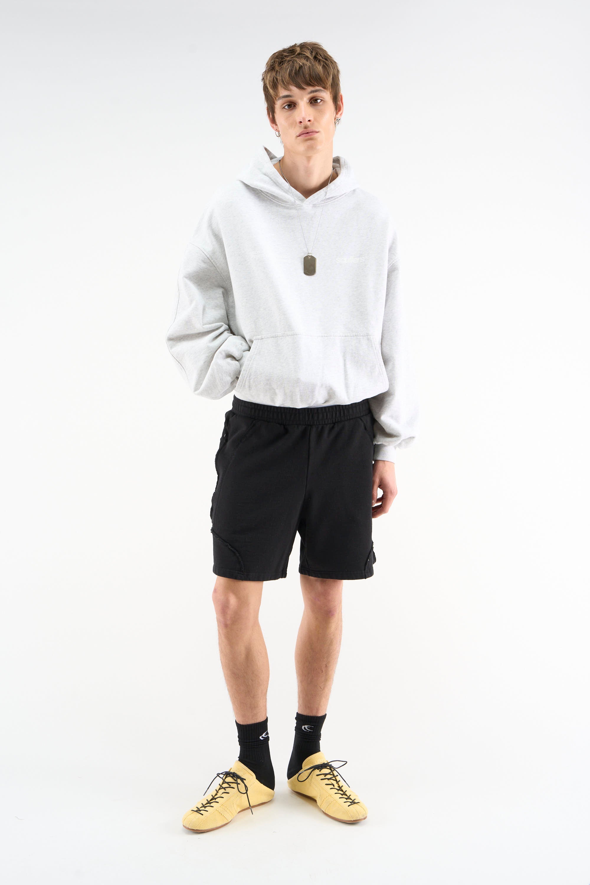 Worldwide Grey Melange Hoodie