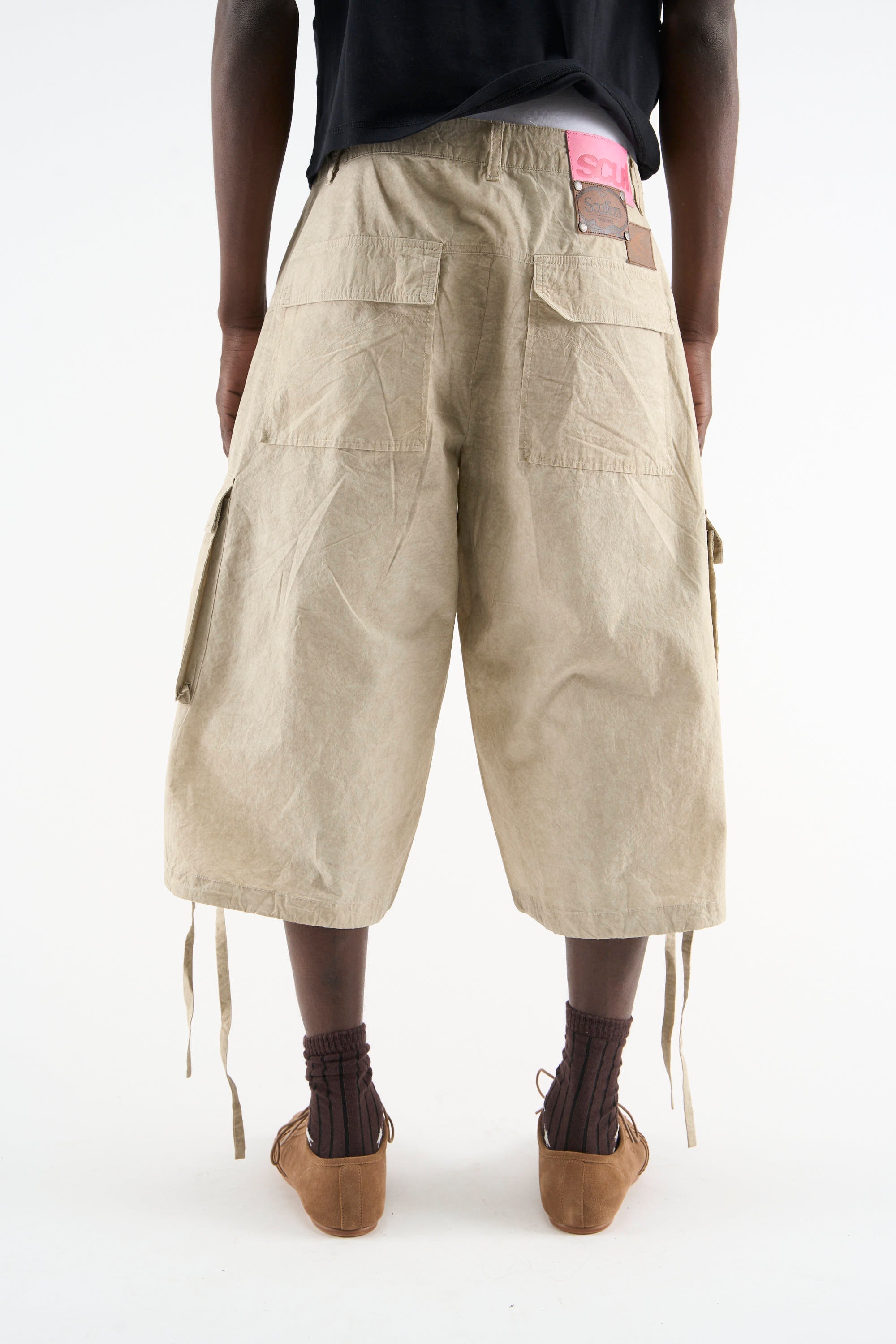 Funk Light Brown Jorts