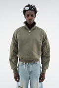 Bow Quarter Green Zip