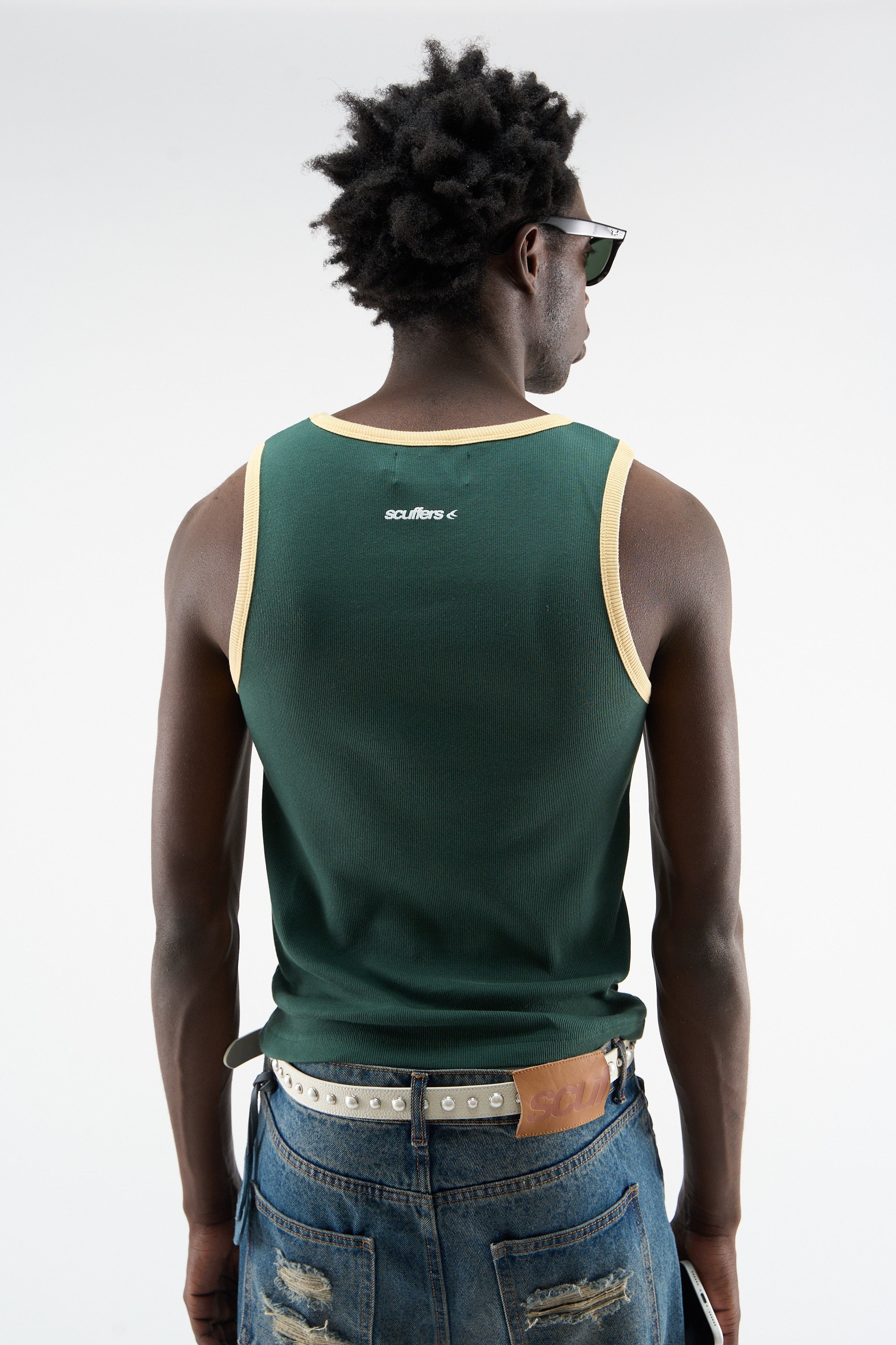 Twice Green Tank Top