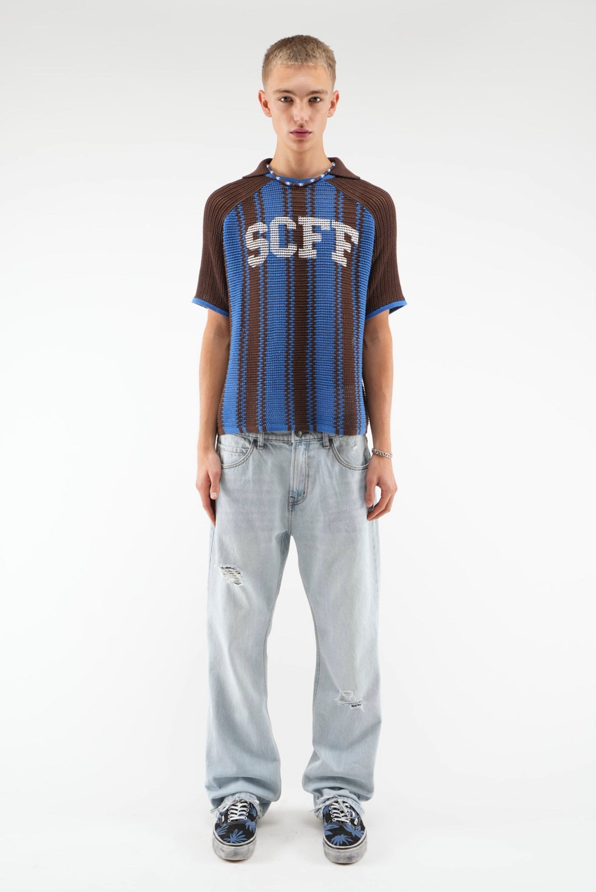 Beacon Brown Knit Jersey