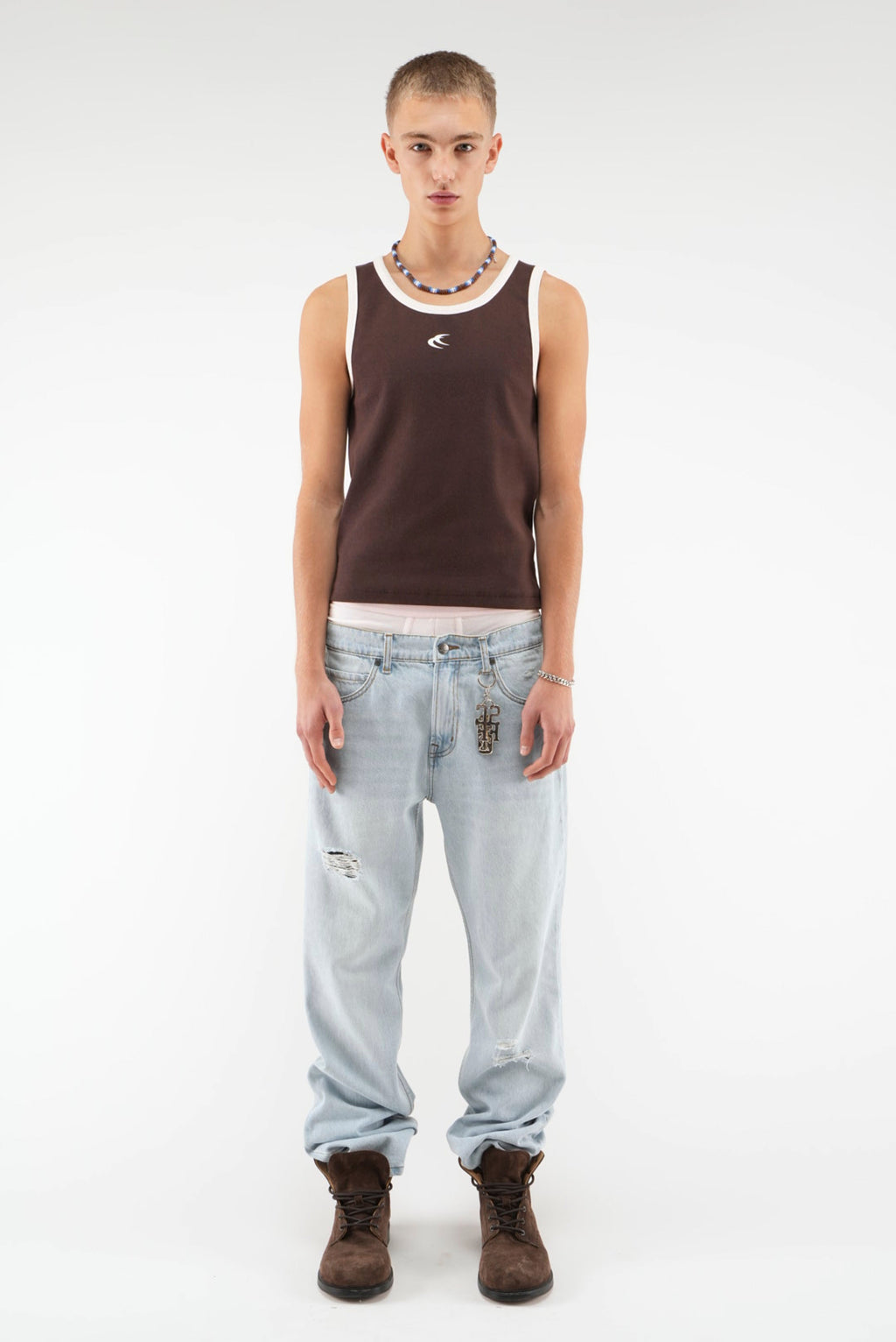 Twice Brown Tank Top