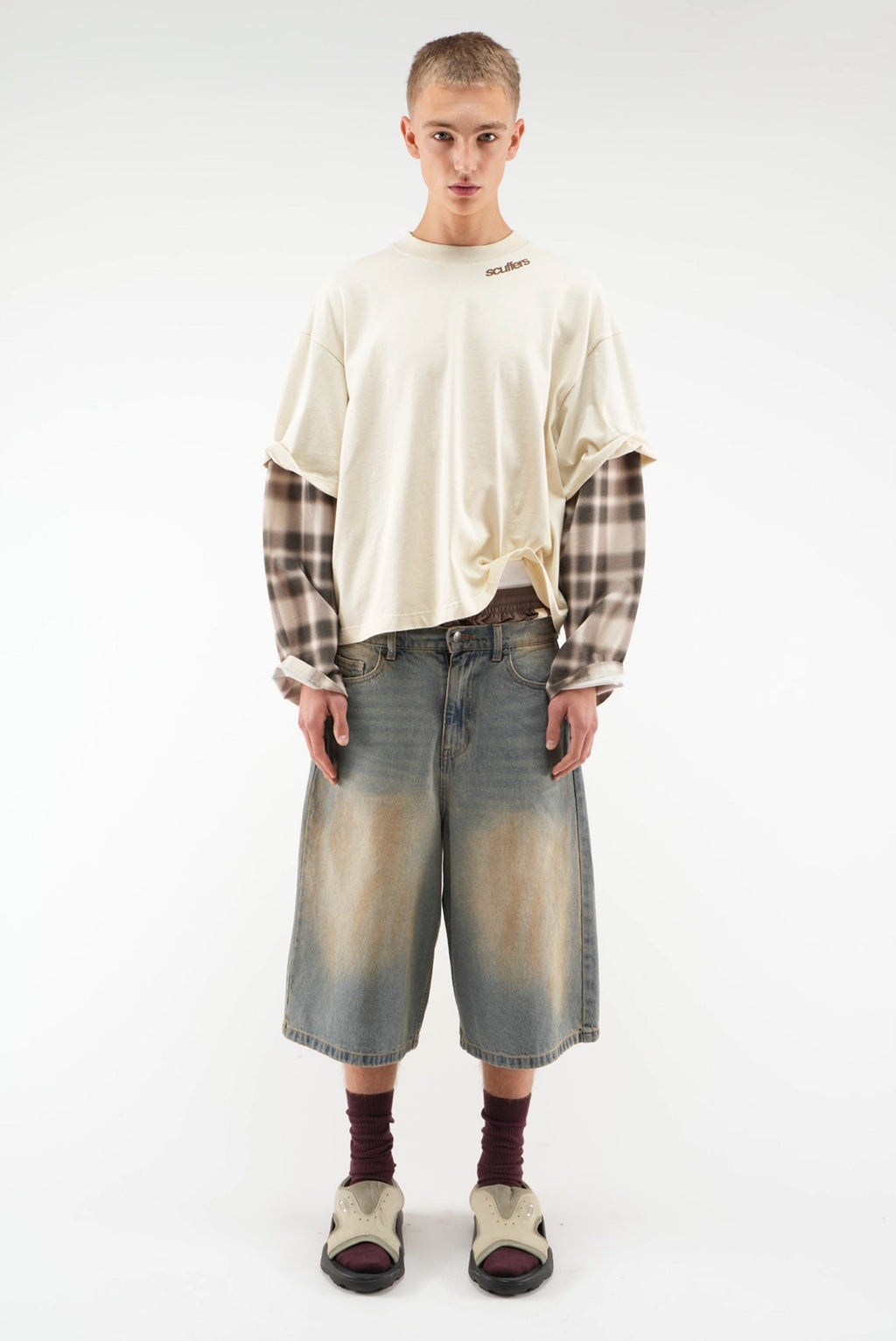 Blur Kurtis Ecru Longsleeve