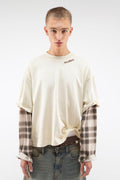 Blur Kurtis Ecru Longsleeve