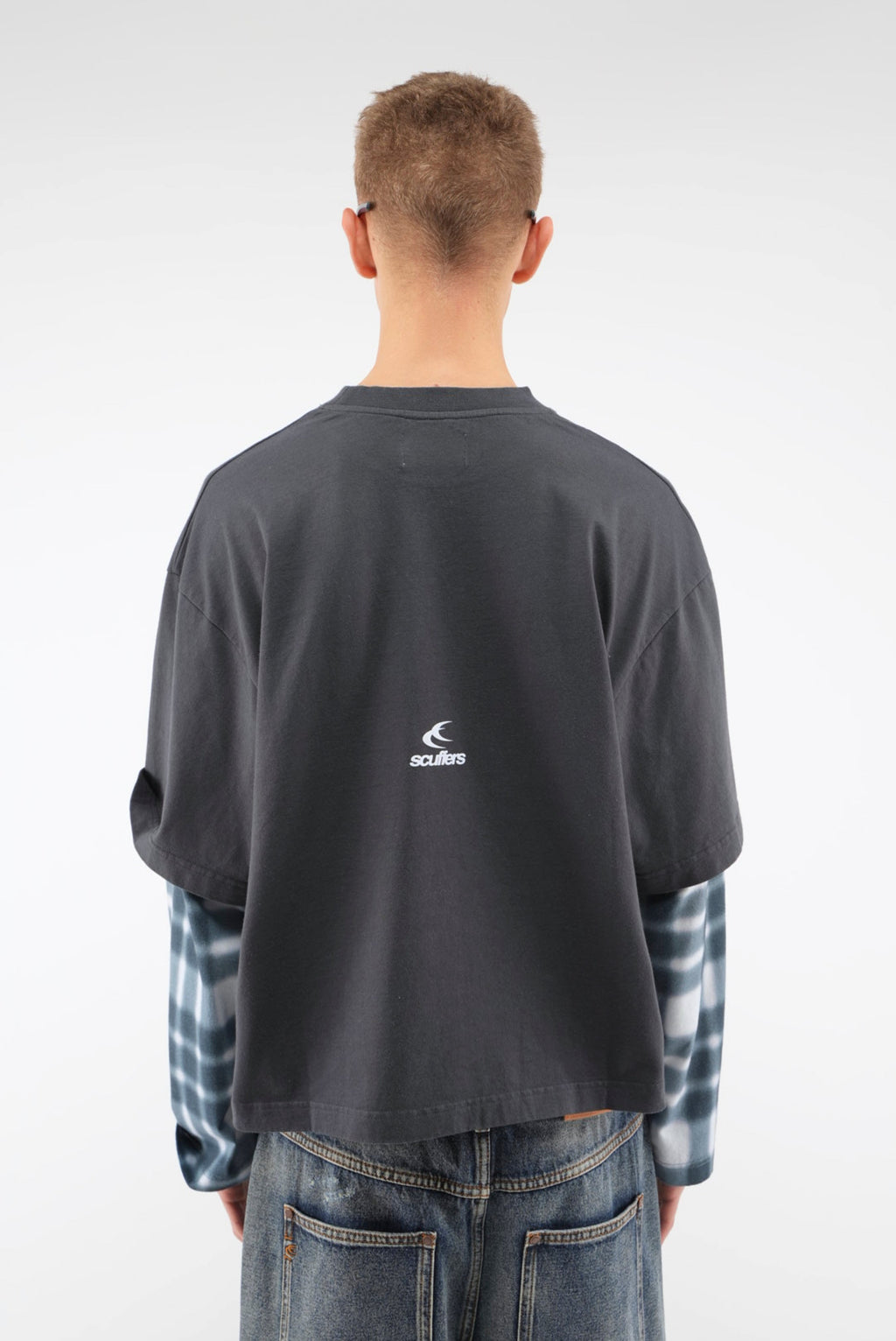 Blur Kurtis Navy Longsleeve