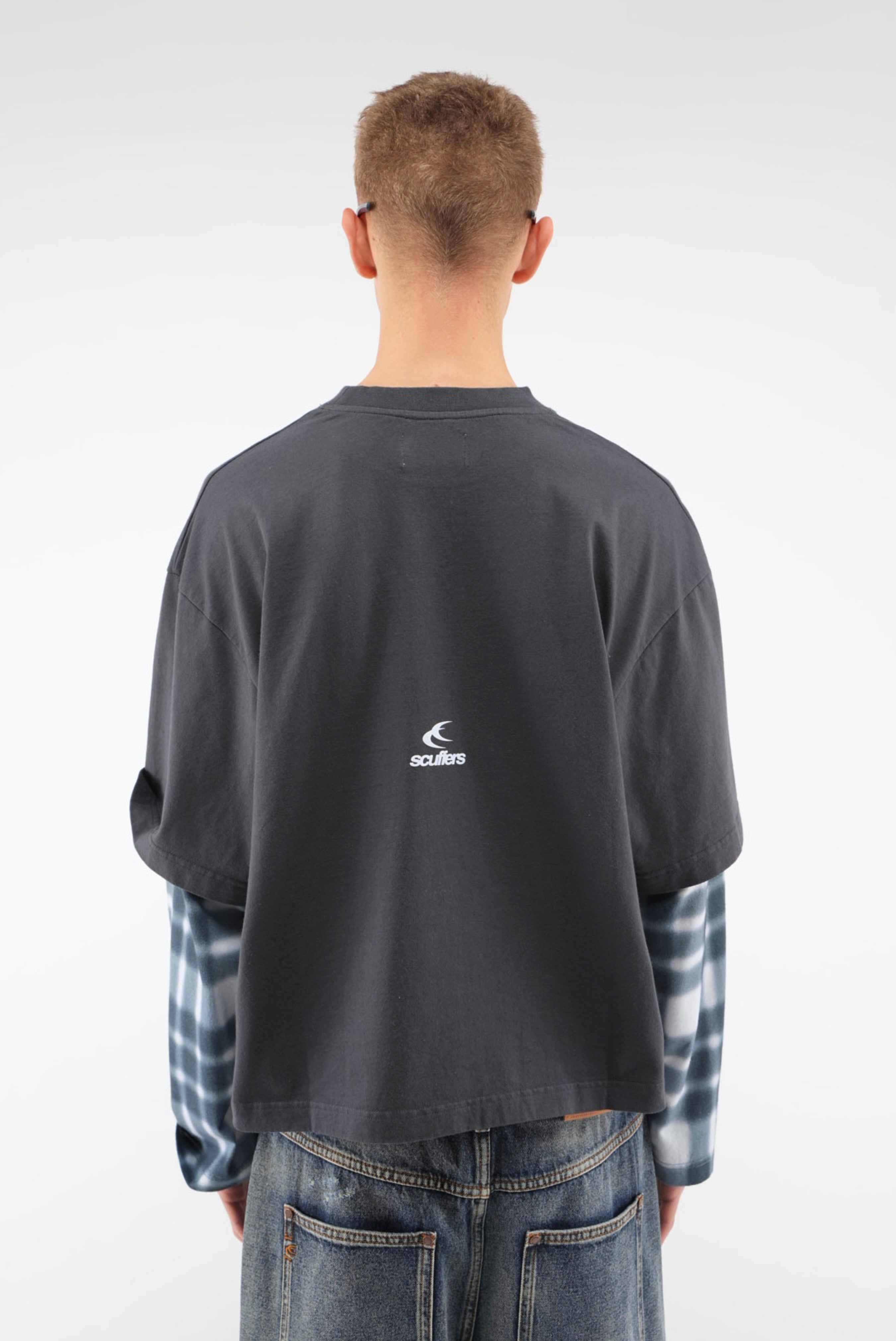 Blur Kurtis Navy Longsleeve