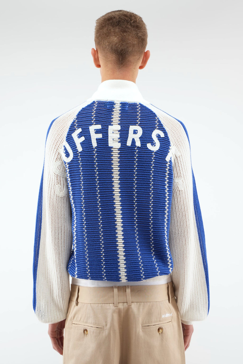 Beacon Navy Knit Zipper